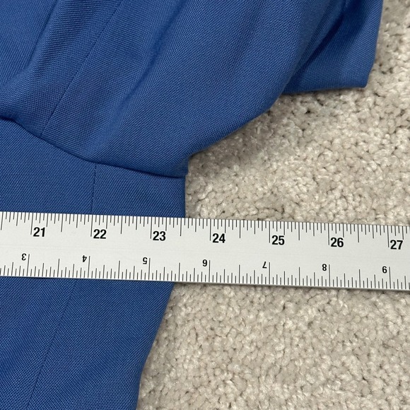 VTG Christian Dior Le Connaisseur Blue Blazer 46L Made in USA Business - Picture 5 of 14